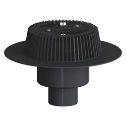 Dallmer SuperDrain Dachablauf 62, DN 90, FPO-PP, 671509... DALLMER-671509 4001636671509 (Abb. 1)