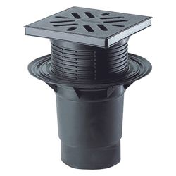 Dallmer Hof- und Parkdeckablauf 616.0, DN 150, PP, 861092... DALLMER-861092 4001636861092 (Abb. 1)