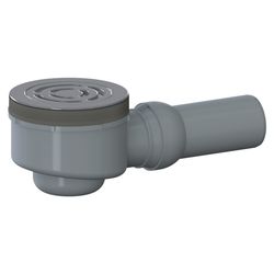 Dallmer Orio Select Duschwannenablauf PP DN 50, Edelstahl matt, 161307... DALLMER-161307 4001636161307 (Abb. 1)