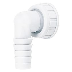 Dallmer Winkelschlauchtülle zu HL 400/405/406, 1", Weiß, 090348... DALLMER-090348 4001636090348 (Abb. 1)