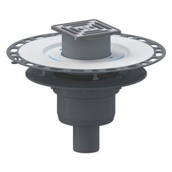 Dallmer Dünnbett Bodenablauf 40 VC 100x100mm, DN 50, Rahmen aus Edelstahl, 513182... DALLMER-513182 4001636513182 (Abb. 1)