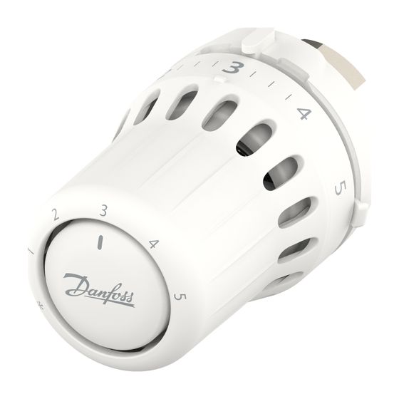 Danfoss React M30 Thermostatkopf x 1,5 flüssigkeitgefüllt, eingebauter Fühler, Frostschutz