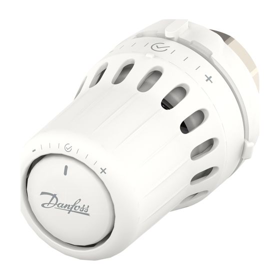 Danfoss React +/- M30 Thermostatkopf x 1,5 flüssigkeitgefüllt, eingebauter Fühler, Nullabsperrung