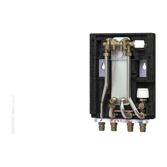 Danfoss Durchlauferhitzer Akva Lux II, 3 Wärmedämmung, und Haube Trinkwarmwasser (PWH) 62kW