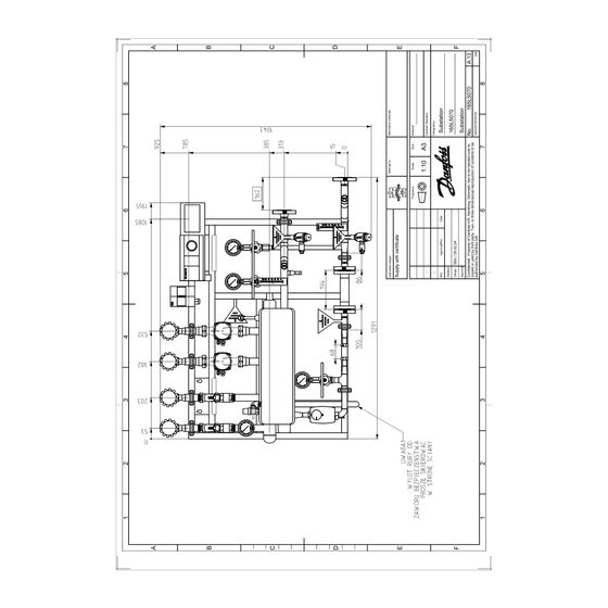 Danfoss Fernwärmestation DSE1 Midi, 20kW, PN 25, Stahl, 165L5070
