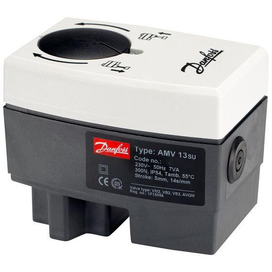 Danfoss elektrischer Stellantrieb AMV 13 SU 230Vac, 3 Punkt, Sicherheitsfunktion