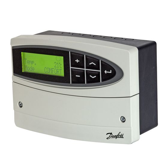 Danfoss elektronischer Regler ECL110 ECL Comfort 110, 230V mit Uhrenprogramm