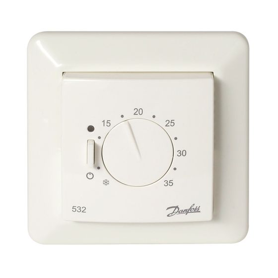 Danfoss elektronisches Thermostat ECtemp 532 230V, 5-35 C, mit Raum-/Leitungsfühler