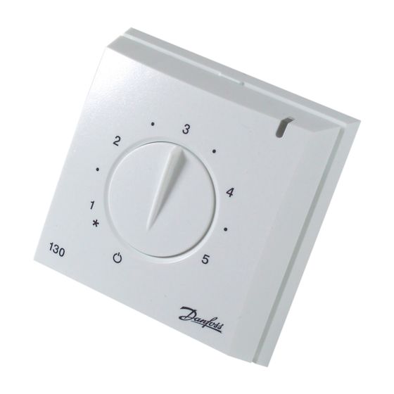 Danfoss elektronisches Thermostat ECtemp 130 230V, 15-35 Grad C mit NTC Leitungsfühler