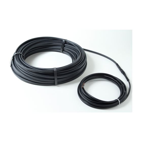 Danfoss Begleitheizband ECiceguard SLPG-15, 240V, 18W/m, 12x6mm, Schwarz, 088L1709