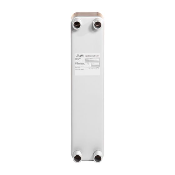 Danfoss Plattenwärmeübertrager MicroPlate XB 37M-1, 40 Platten, G 1