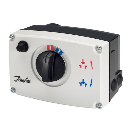 Danfoss elektrischer Stellantrieb AMV 20, 24V 3 Punkt Schritt, 15s/mm 450N, IP54
