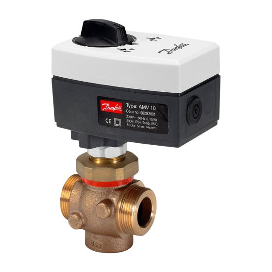 Danfoss Durchgangsventil VM2, DN 25, Kvs 6,3m3/h, PN 25, G 1 1/4