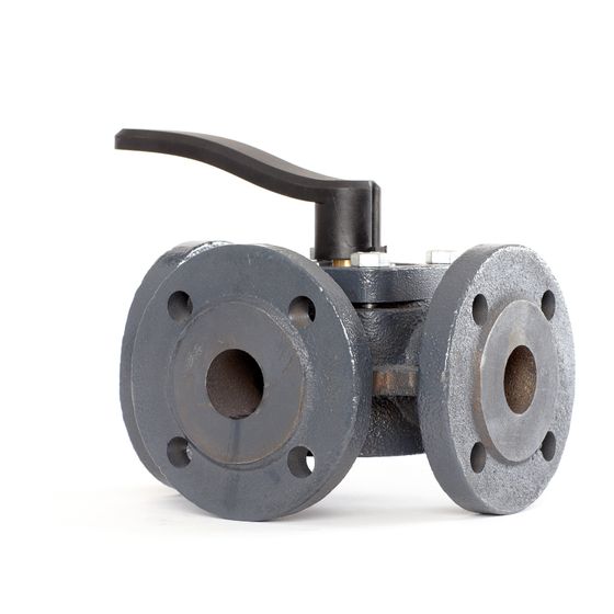 Danfoss Mischventil HFE3 80, DN 80, PN 6, Kvs 150m3/h, Flansch, Gusseisen GG 25