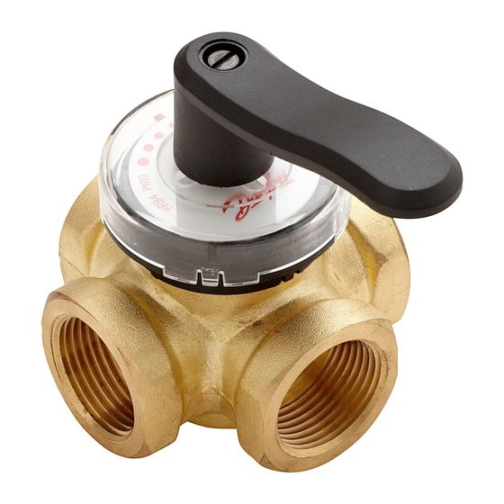 Danfoss Mischventil HRB4 15, DN 15, PN 10, Kvs 2,5m3/h, 1/2