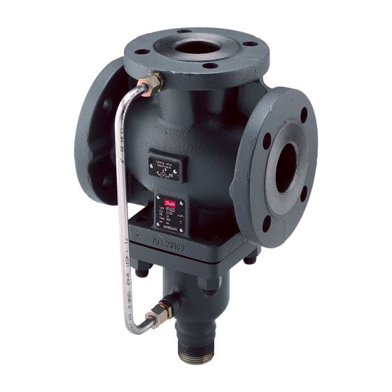 Danfoss 3-Wege-Mischventil VFG 33, DN 40 Kvs 20,0m3/h, PN 25, druckentlastet, Sphäroguss GGG-40.3, 065B2608