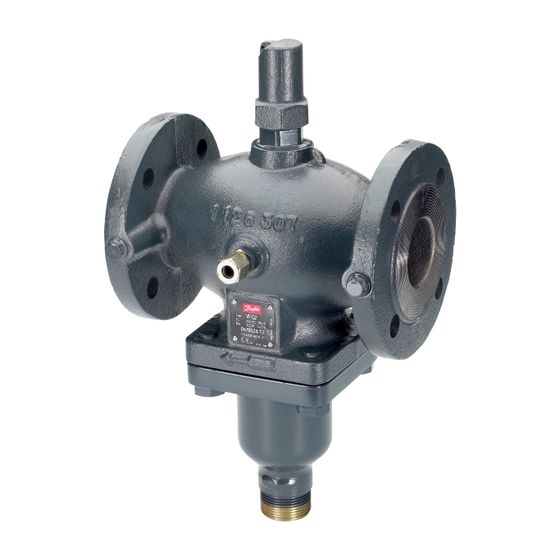 Danfoss Durchgangsventil VFQ2, DN 50, Kvs 32m3/h, PN 16, mit Flansch, Grauguss GG-25, 065B2659
