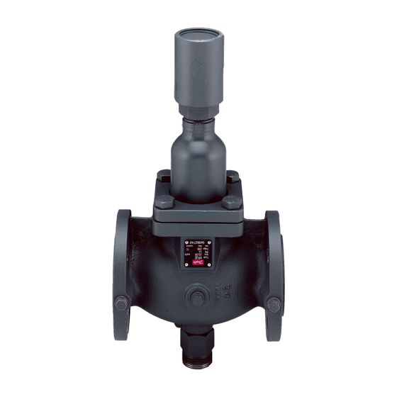 Danfoss Durchgangsventil VFU2, DN 50, Kvs 32,0m3/h, PN 16, mit Flansch, Grauguss GG-25, 065B2743