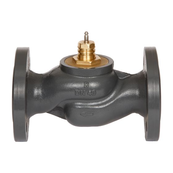 Danfoss Durchgangsventil VL2, DN 40, Kvs 25m3/h, PN 6, mit Flansch, Grauguss GG-25, 065Z0379