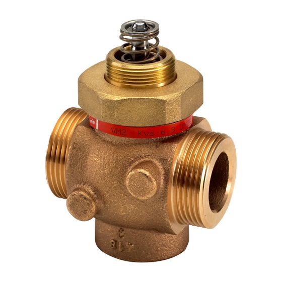 Danfoss Durchgangsventil VM2, DN 15, Kvs 0,4m3/h, PN 25, G 3/4