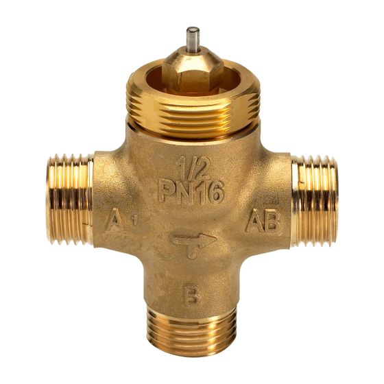 Danfoss 3-Wege-Ventil VZL 3, DN 15, Kvs 1,6m3/h, 065Z2084