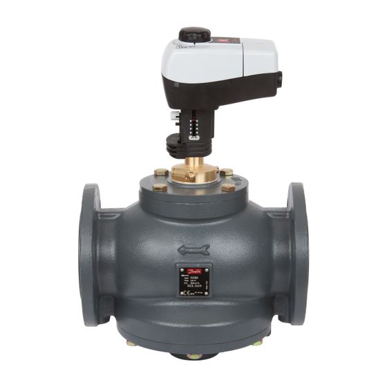 Danfoss Volumenstromregler AHQM DN 65, Kvs 50, PN 16, mit Flansch