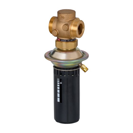 Danfoss Differenzdruckregler AVP, Vorlauf, DN 25, Kvs 8,0m3/h, 0,05-0,5 bar, PN 16, G 1 1/4