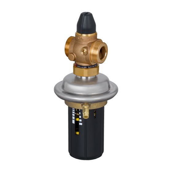 Danfoss Differenzdruckregler und Volumenstrombegrenzer AVPB, DN 15, Kvs 2,5m3/h, 0,1-1,0 bar, PN 25, G 3/4