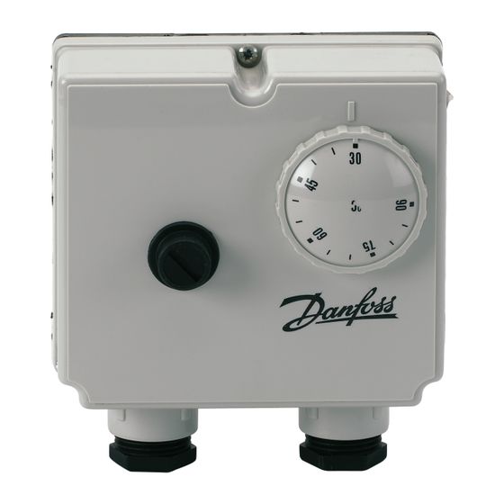 Danfoss Sicherheitsthermostat ST2, 25-95 Grad C, 95 Grad C fest, 087N1051