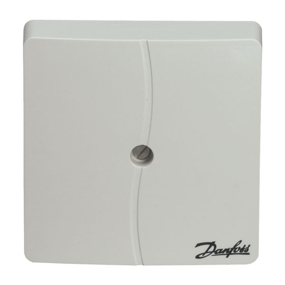 Danfoss Aussentemperaturfühler ESMT Pt1000, für alle ECL Comfort Regler, 084N1012