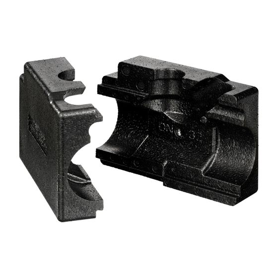 Danfoss EPP-Isolierschale für ASV-BD, DN 25, bis 120 Grad C, Schwarz, 003Z4783
