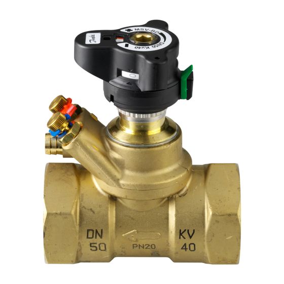 Danfoss Strangregulier- und Messventil Leno MSV-BD, DN 50, Rp 2