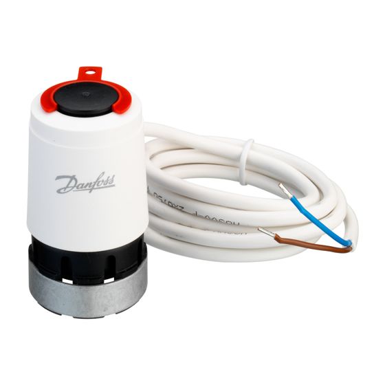 Danfoss thermischer Stellantrieb TWA-V NC, 2W, 230V, für Danfoss RAV Gehäuse, 088H3122