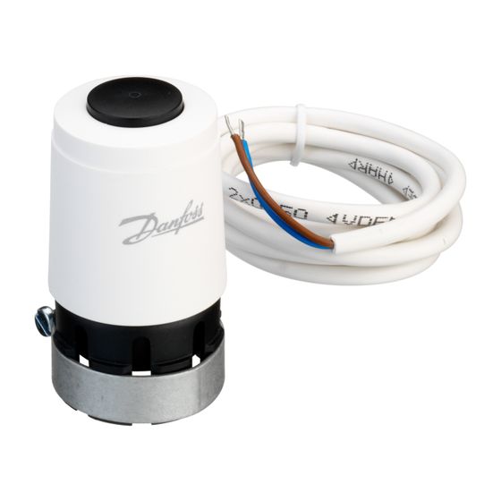 Danfoss thermischer Stellantrieb TWA-V NO, 2W, 230V, für Danfoss RAV Gehäuse, 088H3123