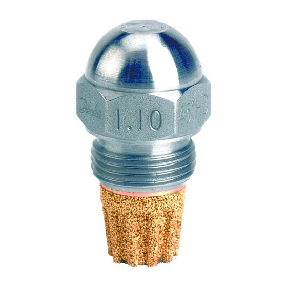 Danfoss Öldüse HD 2,50 gal/h, 80 Grad, Stahldüse