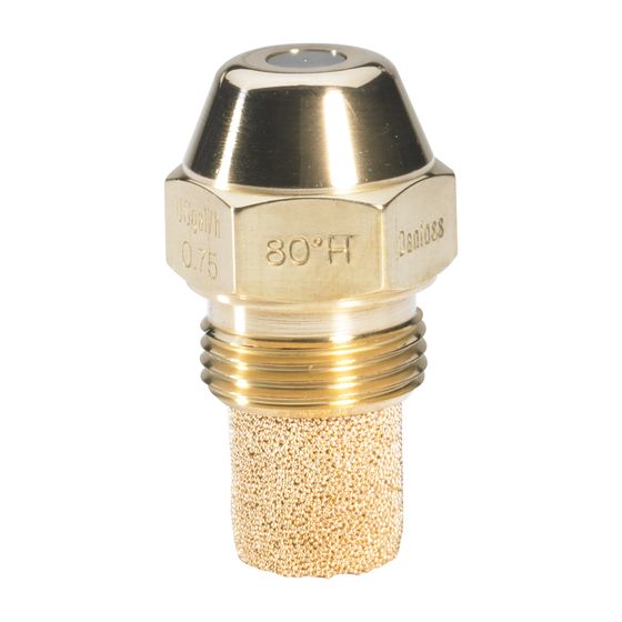 Danfoss Ölbrennerdüsen für Vitoladens 300, 1,27kg/h, 80 Grad, Hohles Sprühmuster, Kennzeichnung V, 030B0488