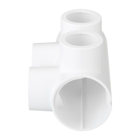 Danfoss Kunststoffverkleidung für VHS, Eckausführung, Rund, Kunststoff, RAL 9016, 013G4755