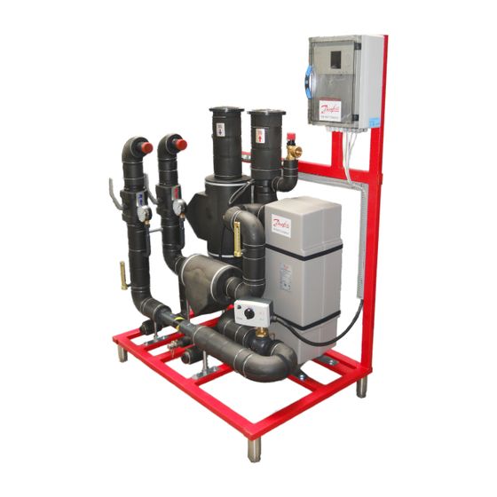 Danfoss Zirkulationsrohr-Set ohne Pumpe, ohne Sicherheitsventil, 004U8442