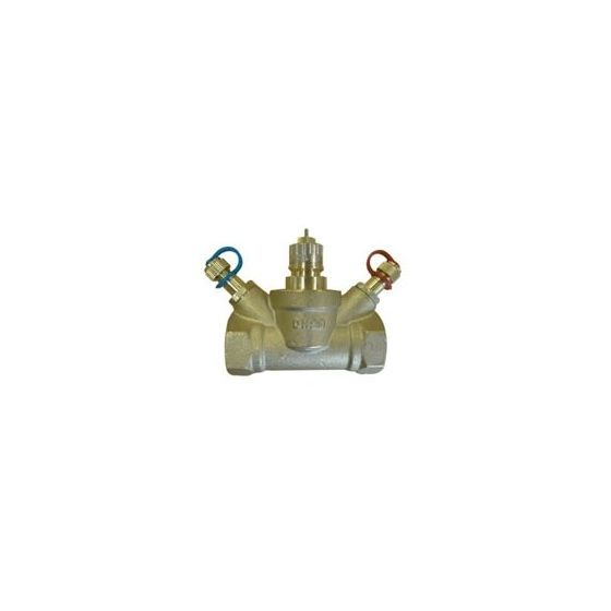 Danfoss Strangventil RA-HC, DN 25, mit Messnippel, G 1
