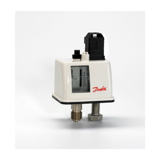Danfoss Druckschalter BCP 4L Manuell Min, Einstellbereich 1-10 bar, 017B0066