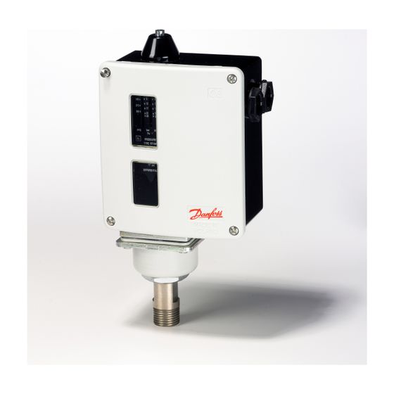 Danfoss Mindestdruckbegrenzer RT 33 B, 0-2,5 bar, Begrenzer, 017-526266