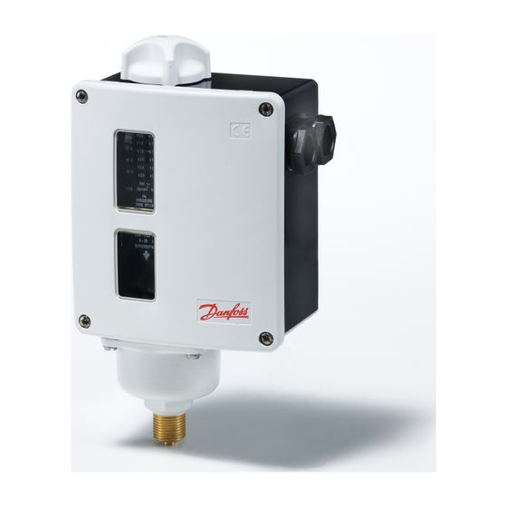 Danfoss Druckschalter RT200, Einstellbereich 0,2-6,0 bar