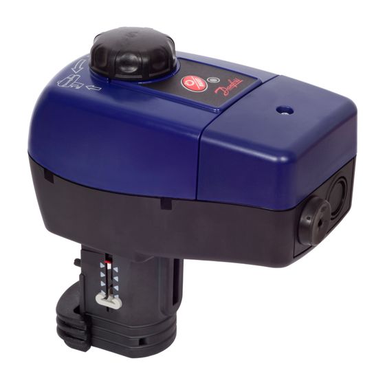 Danfoss elektrischer Stellantrieb AME 445 stetig, DN 15-80, 24V, 3s/mm
