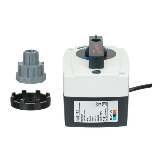 Danfoss Stellantrieb AMB 182, 10Nm 3-Punkt 60s 230V, für HRB/HRE/HFE DN 65-100, 082H0232