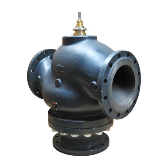 Danfoss 3-Wege-Mischventil VF 3, DN 250, Kvs 1000m3/h, PN 16, Sphäroguss GGG-40.3, 065B4250