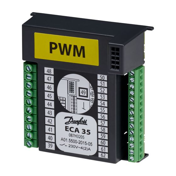 Danfoss Einbaumodul ECA 35, E/A für ECL Comfort 310 und 310B, 087H3205