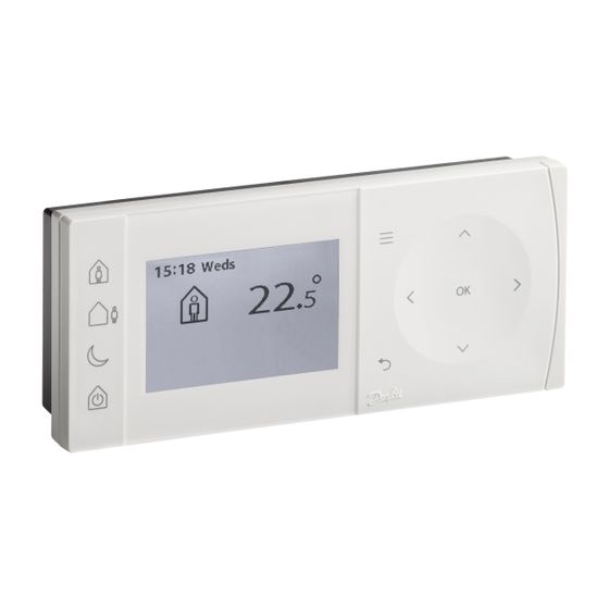 Danfoss Raumthermostat TPOne RF, Funksteuerung programmierbar, 7-Tage-Programm, 2x1,5V, 087N7853