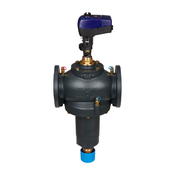 Danfoss Strangdifferenzdruckregler AB-PM mit Durchflussbegrenzung, DN 100, 21.000l/h, Flansch, 003Z1440