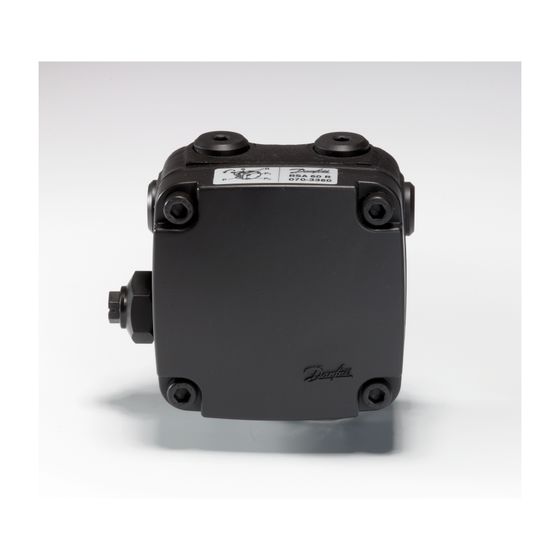 Danfoss Ölbrennerpumpe RSA 60 lang, Drehrichtung rechts, 142l/h, 070-3360