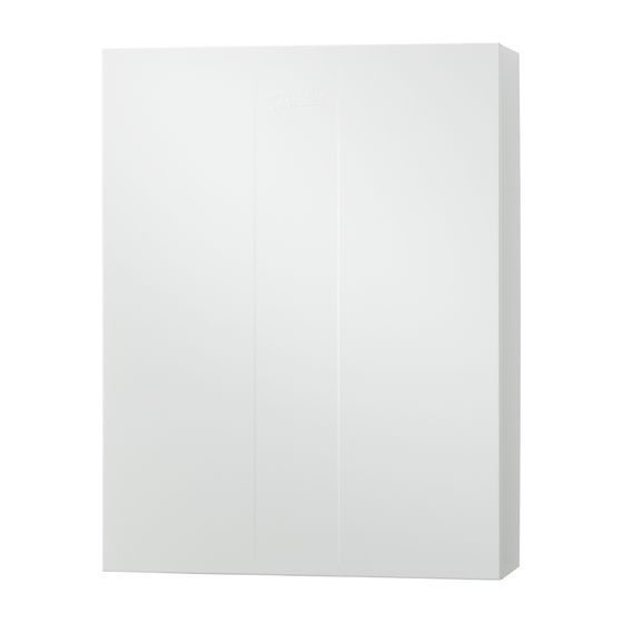 Danfoss Aufputzhaube Reinweiß, 600x780x200mm, ohne Tür, 004U8578